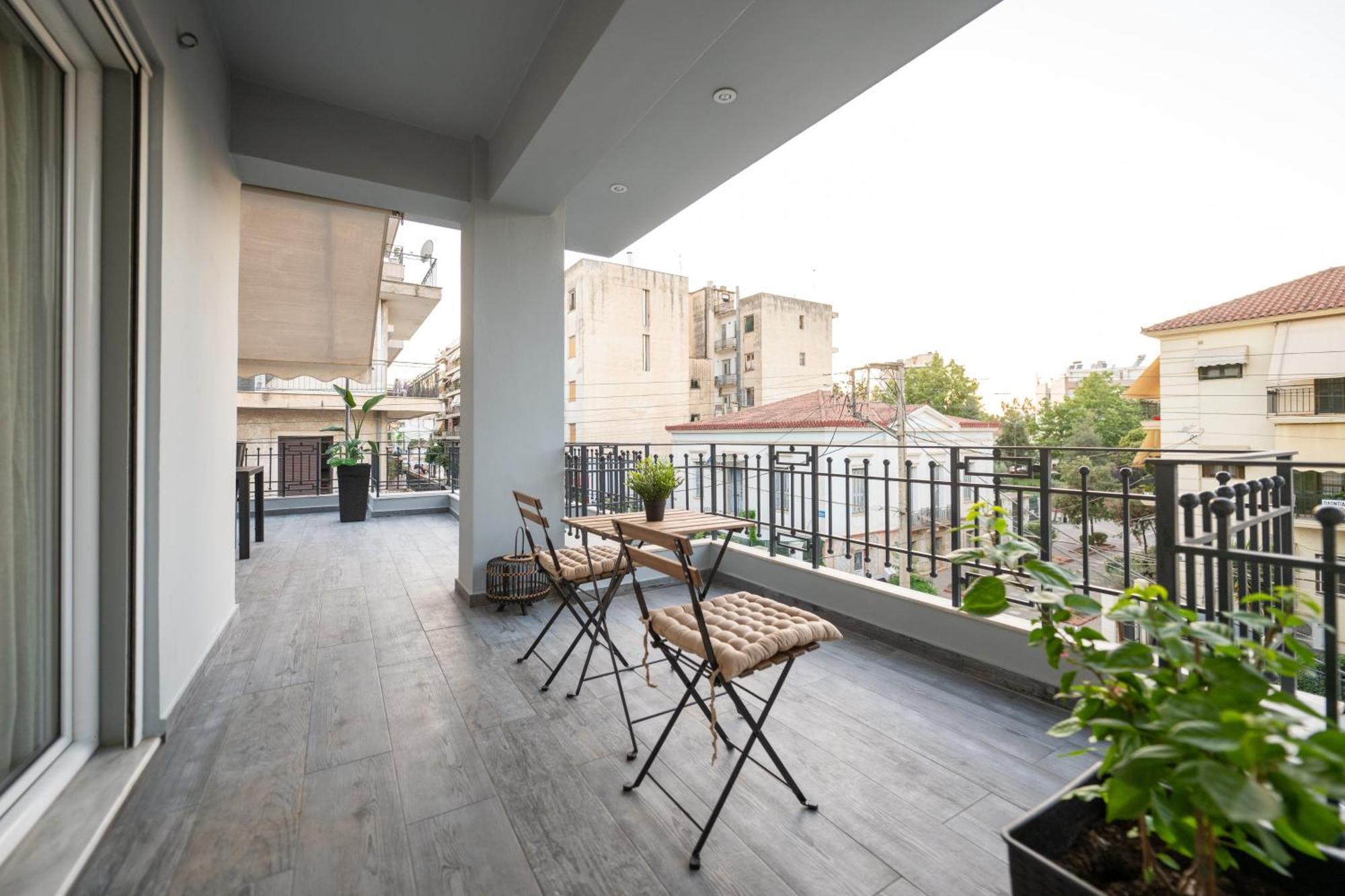 Il Centro Apartment Aígion Luaran gambar